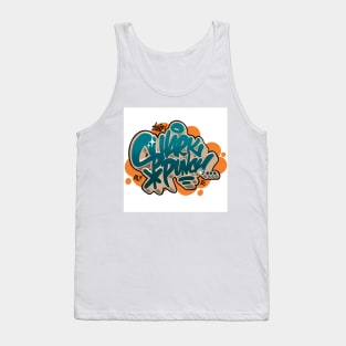 Shark Punch - Graffiti logo Tank Top